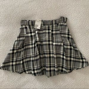 NWT H&M Plaid Skirt